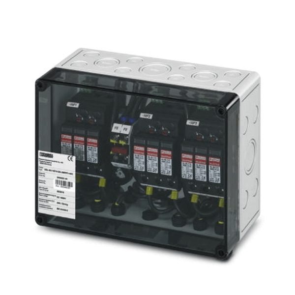 Phoenix Contact Überspannungsschutz DC, Typ I+II, 3 MPP, SunClix