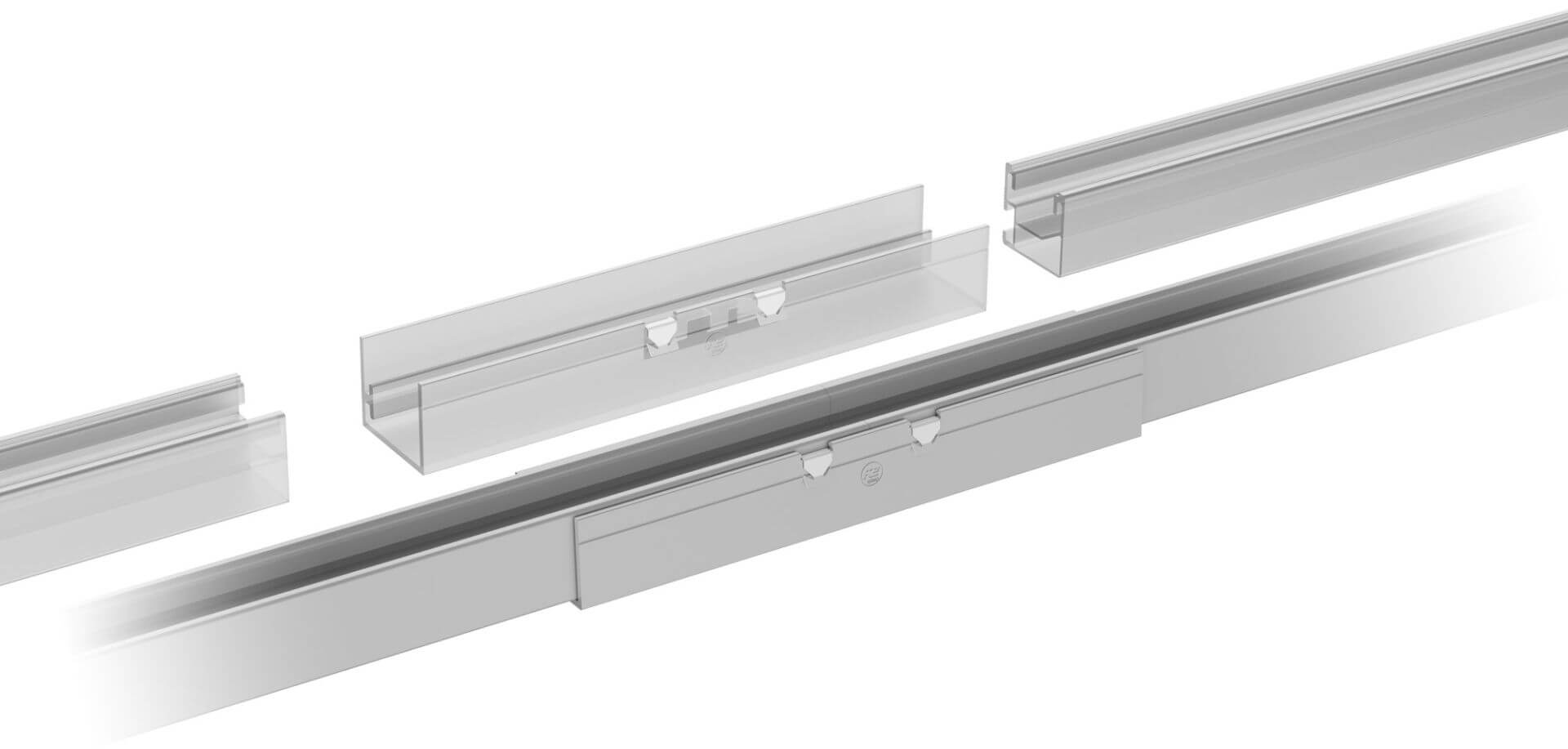 K2 SingleRail 36/50 RailConnector