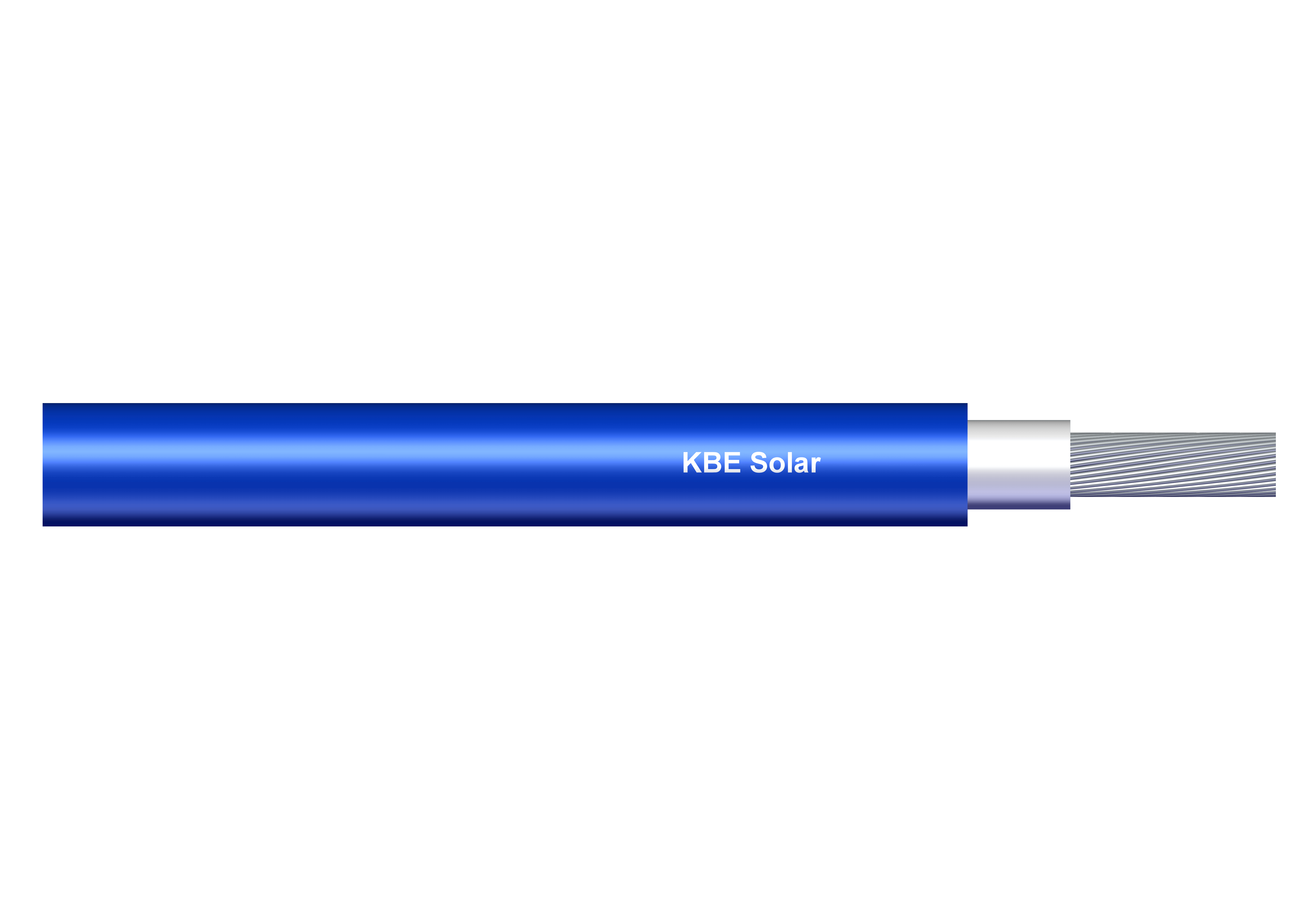 KBE solar cable DB+, 4mm², 100m, blue