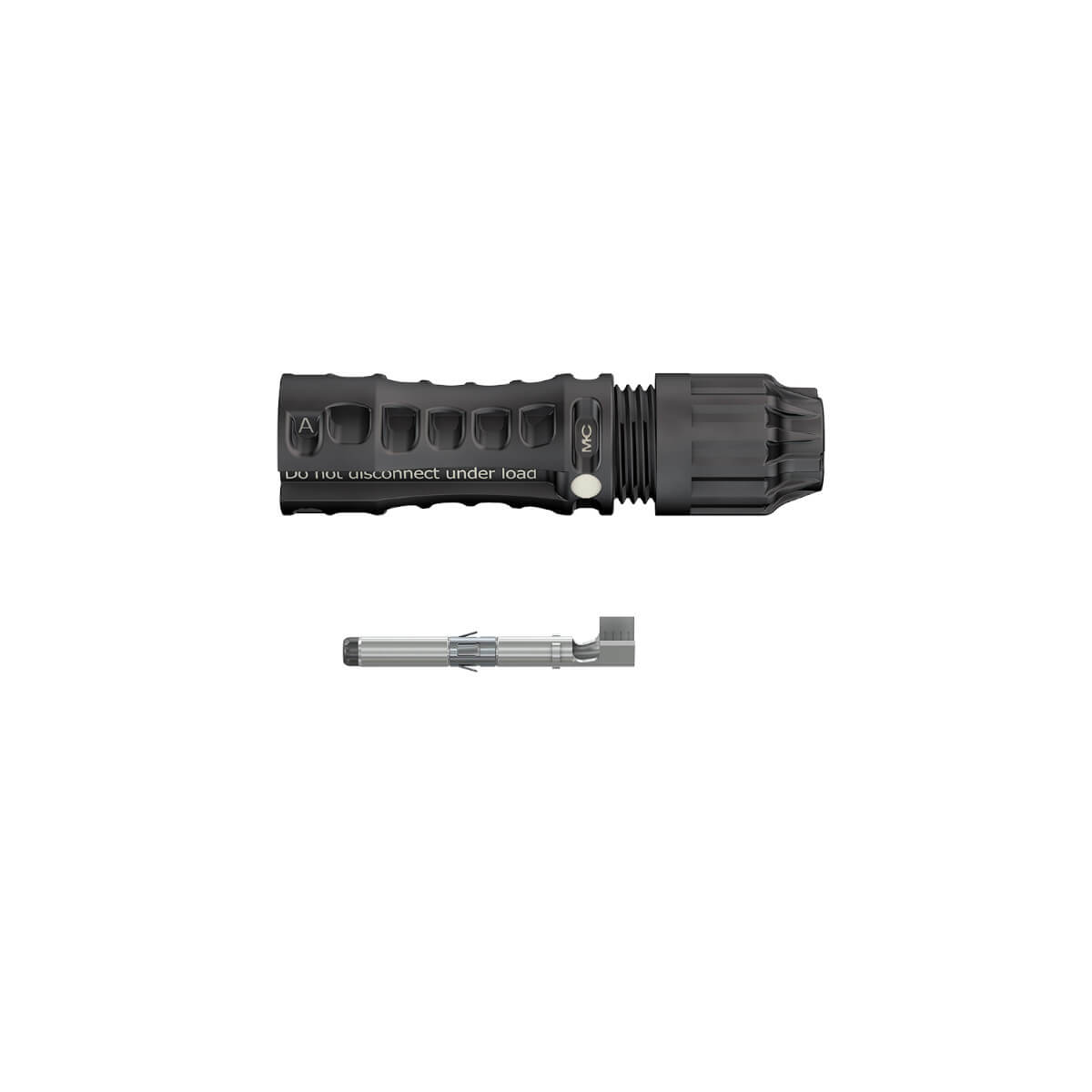 Stäubli MC4-EVO 2 plug 4.0 – 6.0 mm², diameter 4.7 – 6.4 mm 