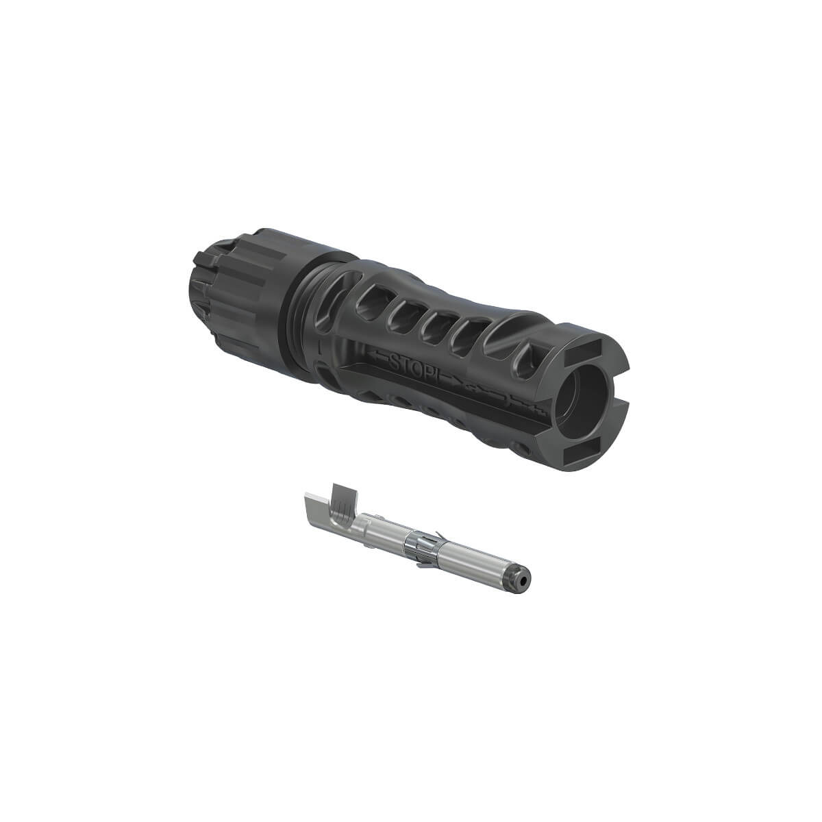 Stäubli MC4-EVO 2A plug, 4–6 mm², 4.7–6.4 mm