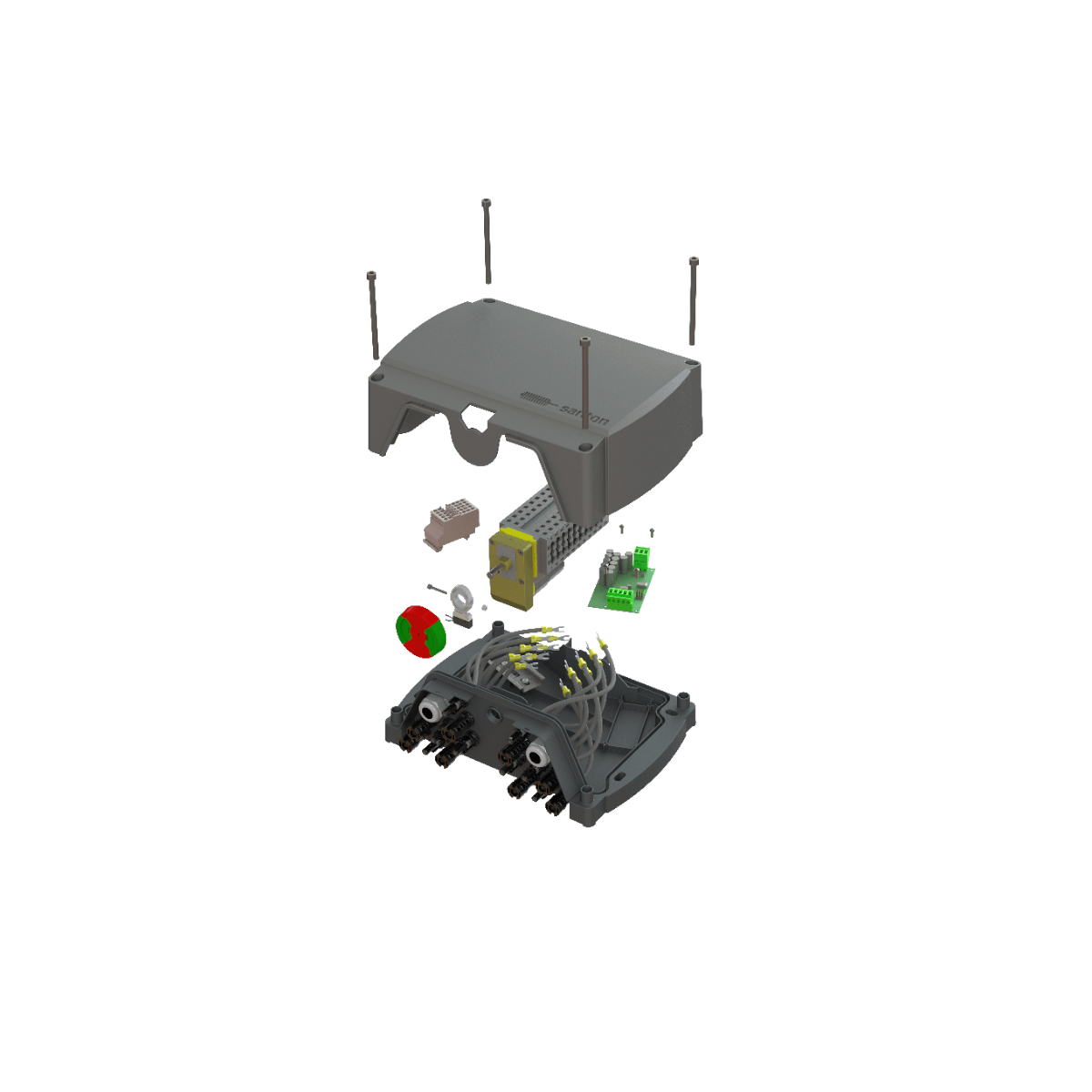 Firefighter safety switch Santon for 4 MPP, 40A, MC4