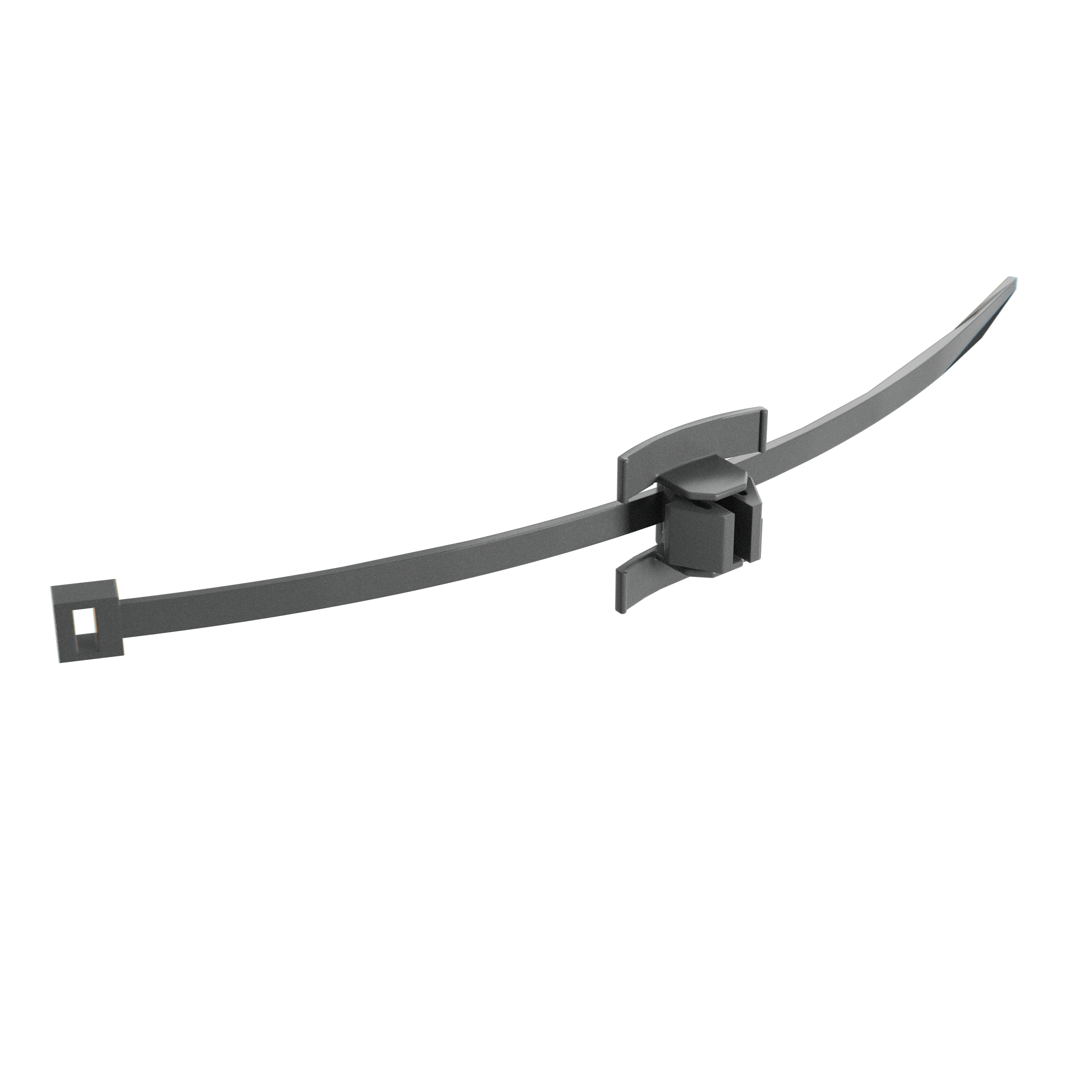 Alumero Cable Tie incl. Clip