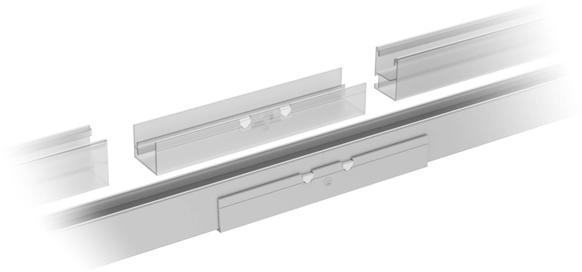 K2 SingleRail 36/50 RailConnector